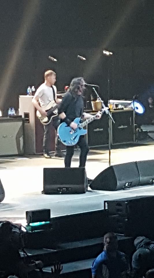 Reader photo: Foo Fighters on stage